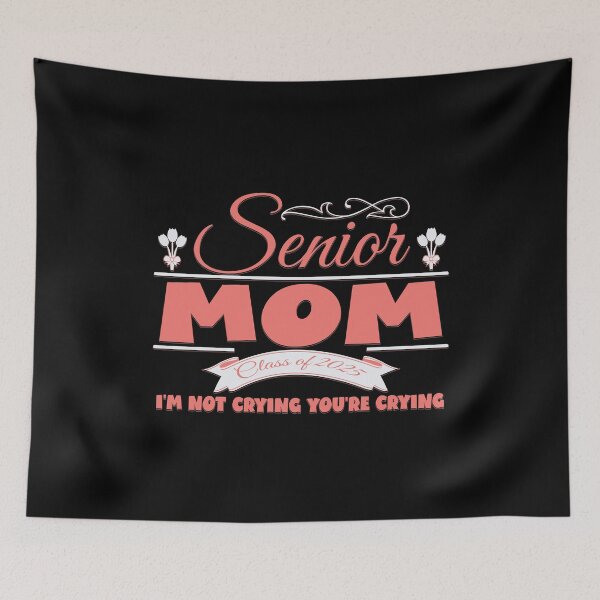 Item preview, Funny Senior Mom Class Of 2025 Leopard Graduation designed and sold by 07Art.