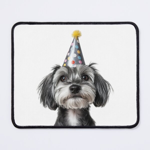 Item preview, Cute Maltese dog with Party Hat Birthday Celebration designed and sold by LazyOwlStore.