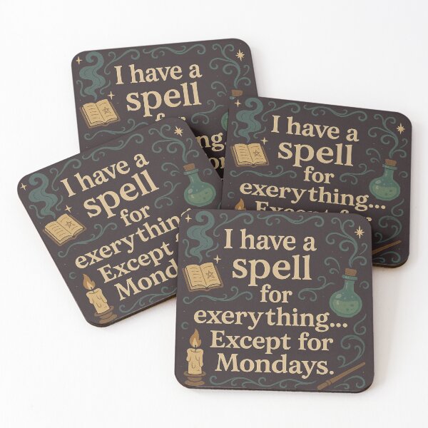 Item preview, I have a spell for everything. Except Mondays designed and sold by arshop1710.