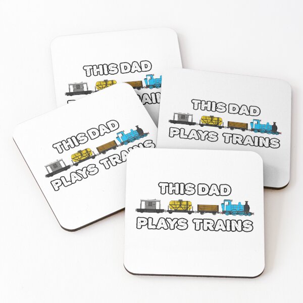 Item preview, This Dad Plays Trains, Rail Enthusiast Father's Day designed and sold by doodlerob.