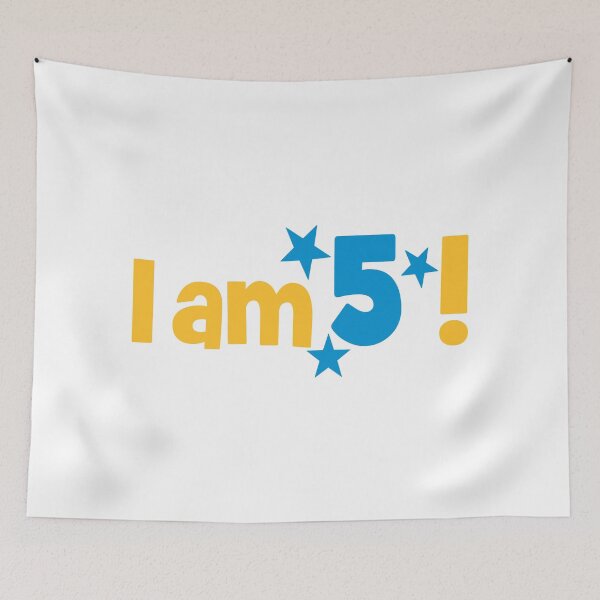 Item preview, I am 5! designed and sold by Vectorqueen.