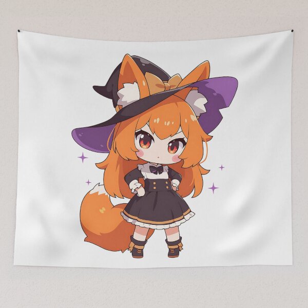 Item preview, Magical Witchy Fox designed and sold by bapupa.