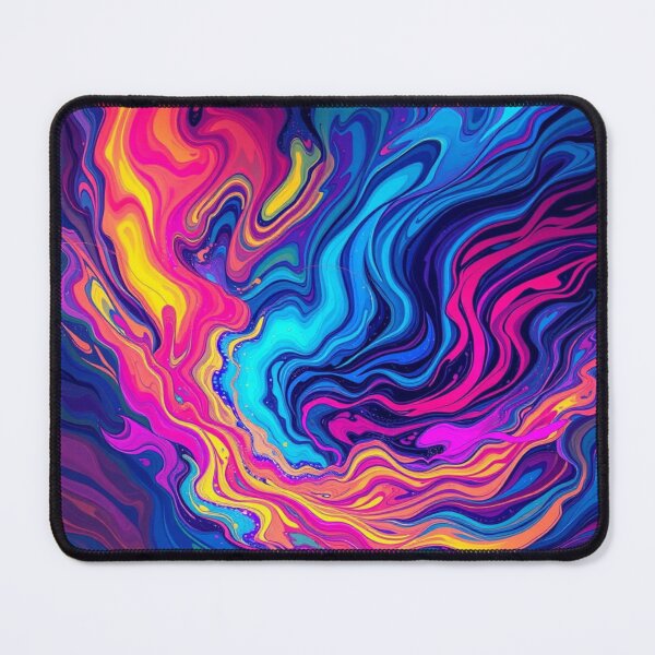 Item preview, Vibrant Abstract Dreamscape – Flood of colors meets dynamic forms in surreal harmony designed and sold by FotoworldEdel.