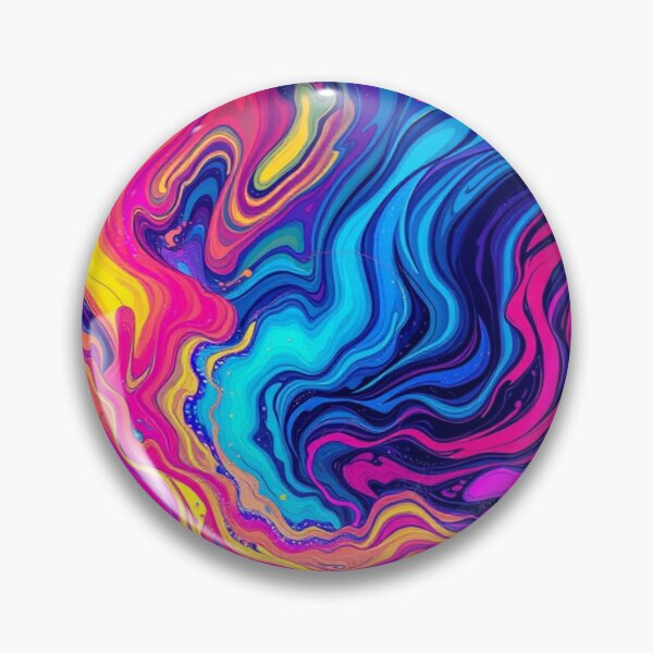 Item preview, Vibrant Abstract Dreamscape – Flood of colors meets dynamic forms in surreal harmony designed and sold by FotoworldEdel.