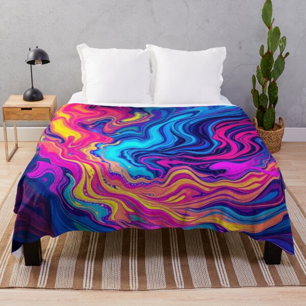 Item preview, Vibrant Abstract Dreamscape – Flood of colors meets dynamic forms in surreal harmony designed and sold by FotoworldEdel.