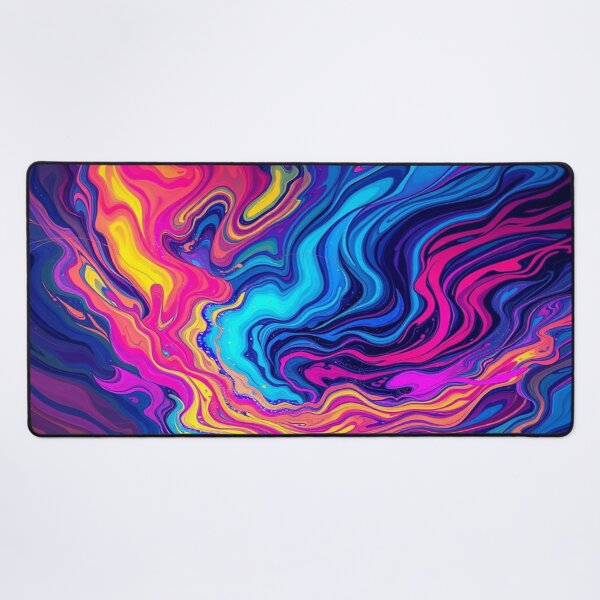 Item preview, Vibrant Abstract Dreamscape – Flood of colors meets dynamic forms in surreal harmony designed and sold by FotoworldEdel.