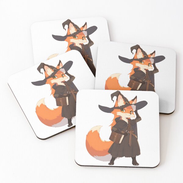 Item preview, Fantasy Spirit Witchy Fox designed and sold by bapupa.