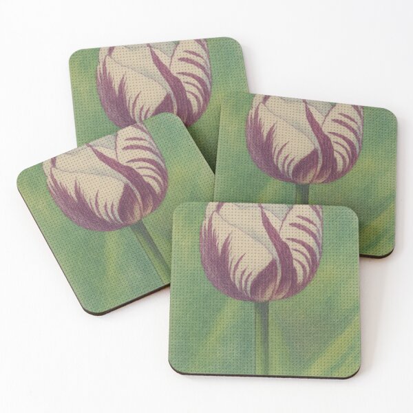 Item preview, AI-Enhanced Tulip Cross-Stitch Look designed and sold by Pacika.