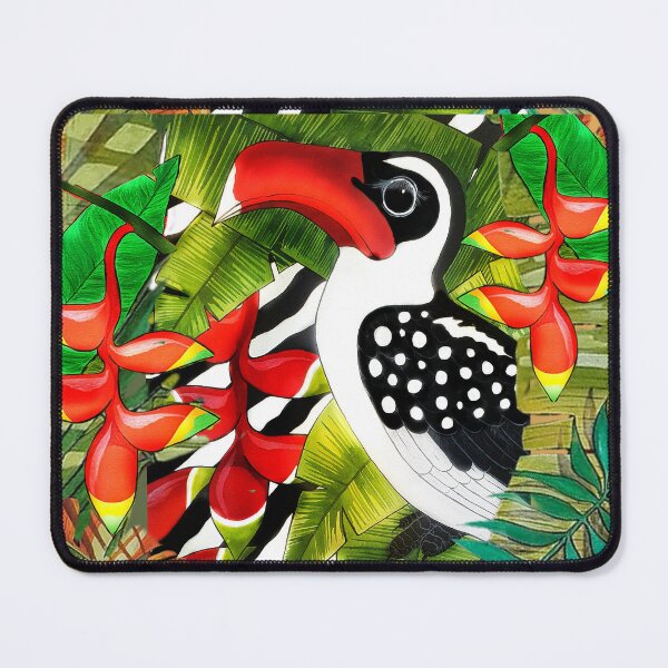 Item preview, Hornbill Heliconia designed and sold by painted-wild.