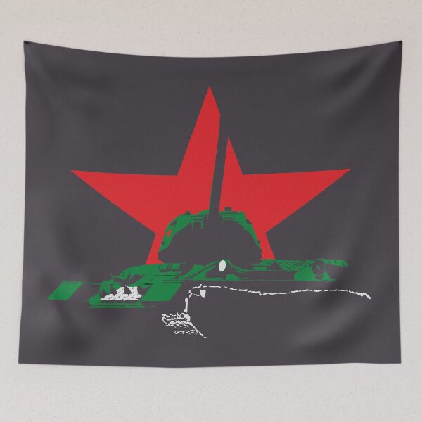 Item preview, Soviet T-34-85 Tank with Red Star Military Design designed and sold by FAawRay.