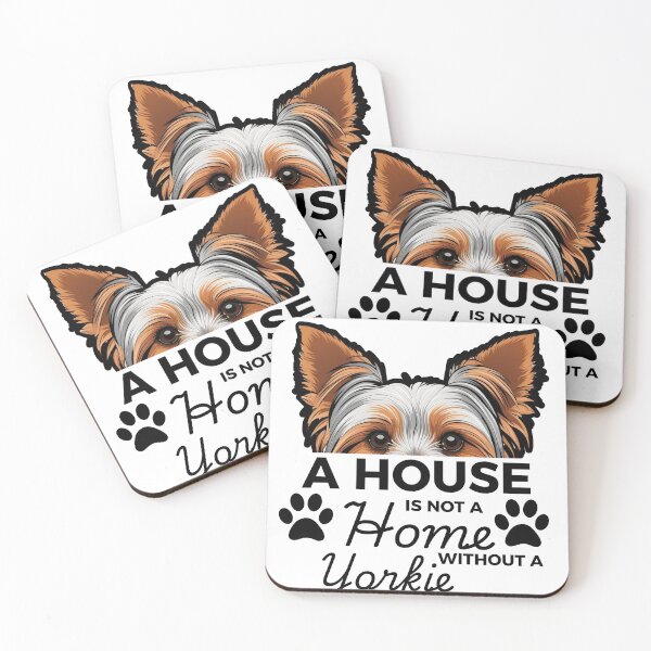Item preview, Yorkie Ears – A House Is Not a Home Without a Yorkie designed and sold by GoodyPaws.