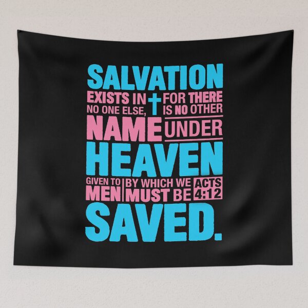 Item preview, Acts 4:12 Salvation designed and sold by plushism.