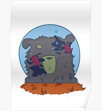 Bear in jar Poster