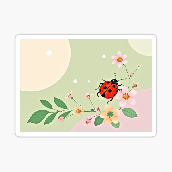 Item preview, Beetle with flowers designed and sold by Garrulus glandarius.