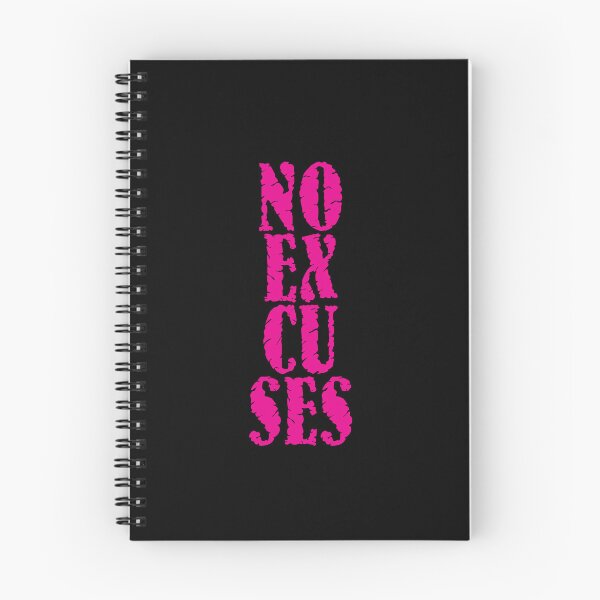 Item preview, Motivational Fitness Quote | NO Excuses designed and sold by typoinspired.