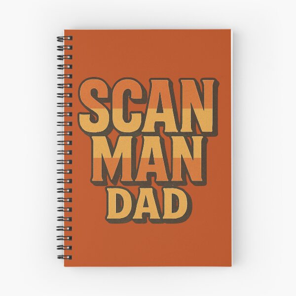 Item preview, Scan Man Dad – Retro Design for Radiology Dads designed and sold by Meandmyshop.