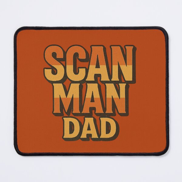 Item preview, Scan Man Dad – Retro Design for Radiology Dads designed and sold by Meandmyshop.
