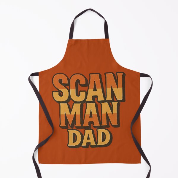 Item preview, Scan Man Dad – Retro Design for Radiology Dads designed and sold by Meandmyshop.