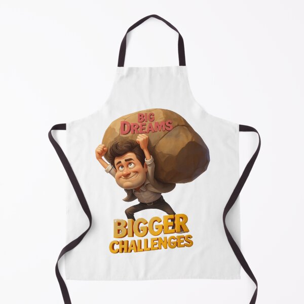Item preview, Big Dreams, Bigger Challenges – Motivational Design designed and sold by AleksKos.