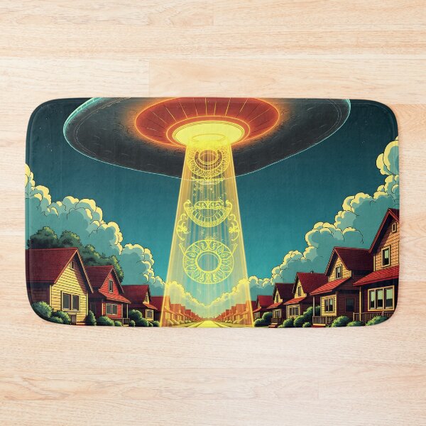 Item preview, Communion Over Suburbia designed and sold by AlienInkvasion.