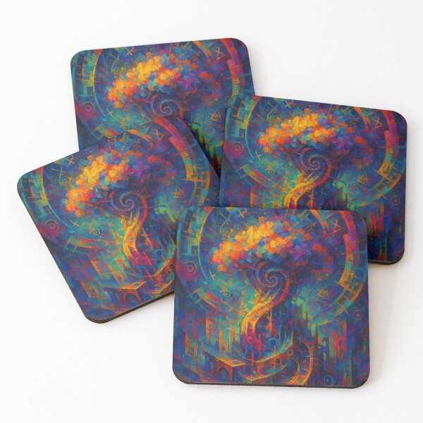 Item preview, “Madness – Vivid Collapse of Control” designed and sold by GalenaDeco.
