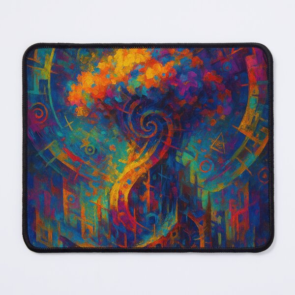 Item preview, “Madness – Vivid Collapse of Control” designed and sold by GalenaDeco.