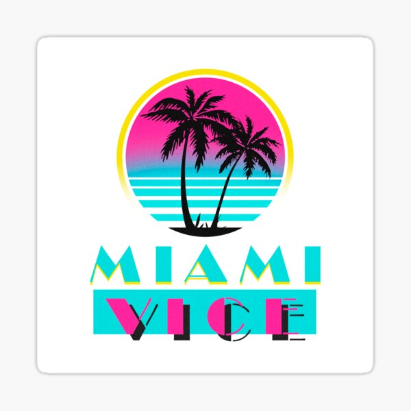Miami Vice Sticker