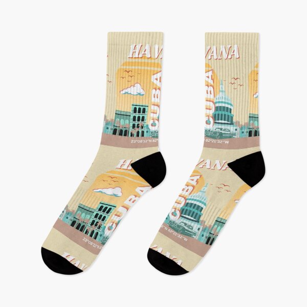 Item preview, Havana Cuba Retro Travel Art designed and sold by Magic Love Art Print.