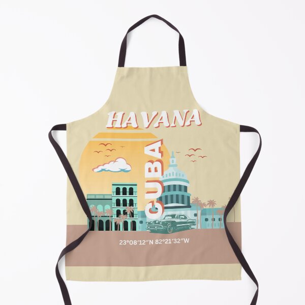 Item preview, Arte de viaje retro de La Habana, Cuba designed and sold by Magic Love Art Print.