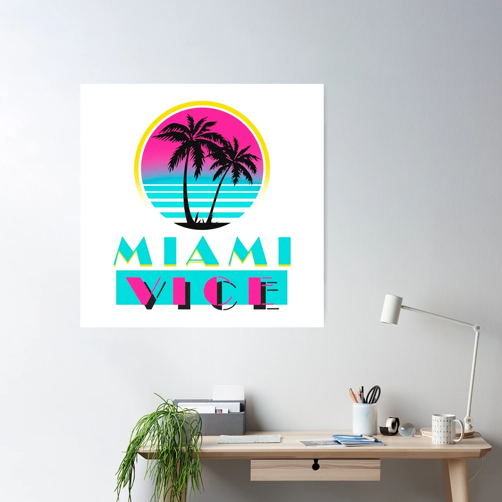 Miami Vice Poster for Sale by trueblue2