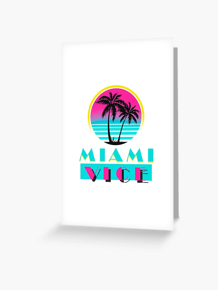 Miami Vice | Greeting Card