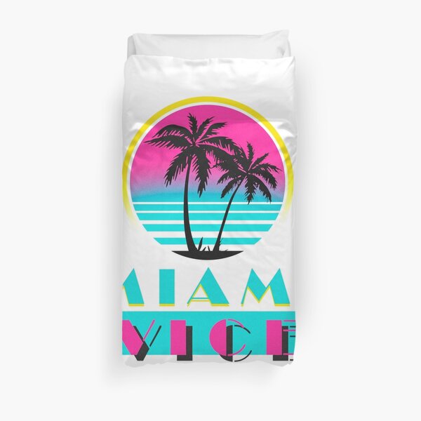 Miami Vice Duvet Cover