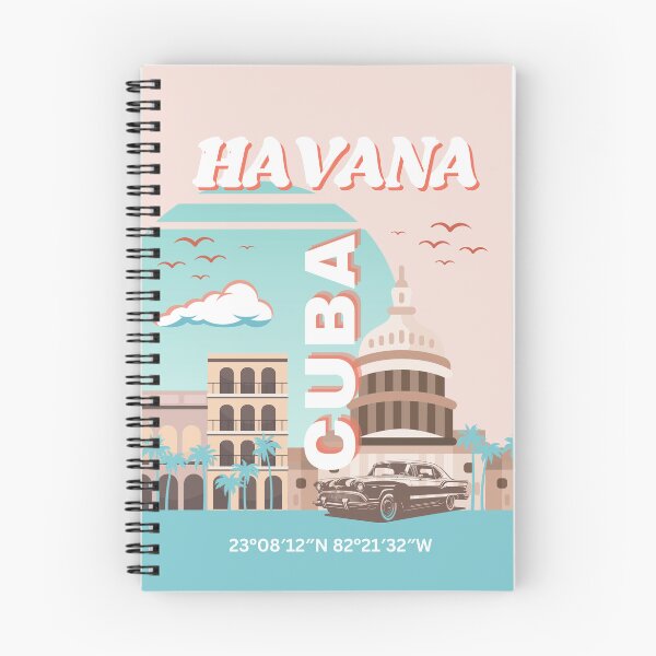 Item preview, Arte de viaje retro de La Habana, Cuba designed and sold by Magic Love Art Print.