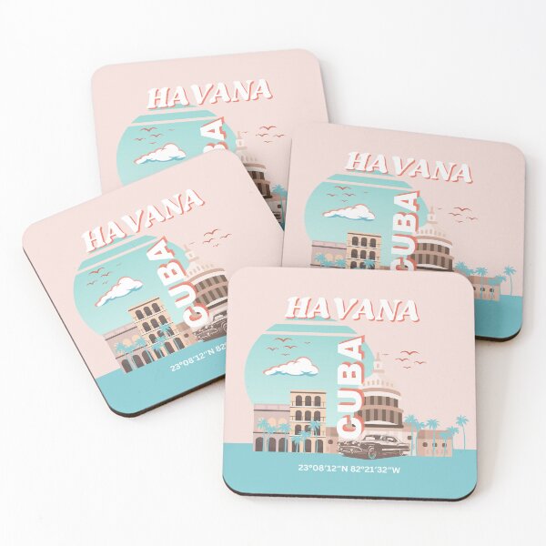 Item preview, Arte de viaje retro de La Habana, Cuba designed and sold by Magic Love Art Print.