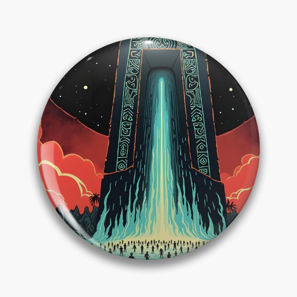 Item preview, The Arrival Gate designed and sold by AlienInkvasion.