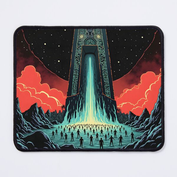 Item preview, The Arrival Gate designed and sold by AlienInkvasion.