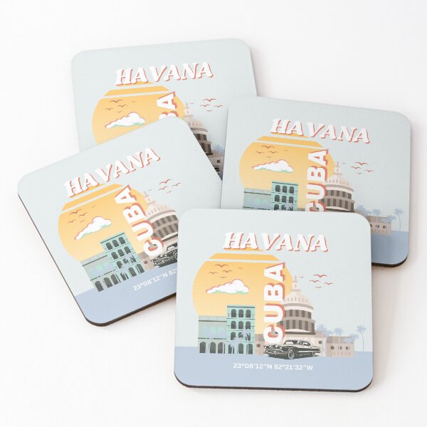 Item preview, Arte de viaje vintage de La Habana, Cuba designed and sold by Magic Love Art Print.