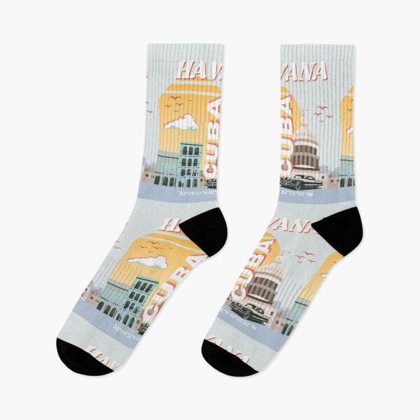 Item preview, Havana Cuba Vintage Travel Art designed and sold by Magic Love Art Print.
