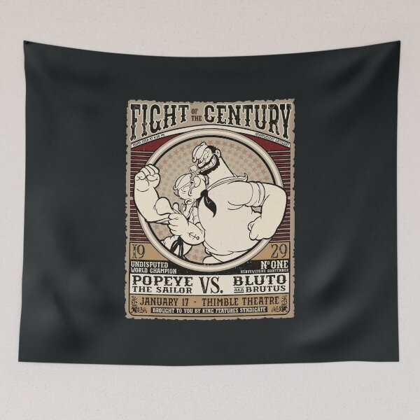 Item preview, Fight of the Century - Popeye the sailor man vs Bluto aka Brutus designed and sold by Pintwich.