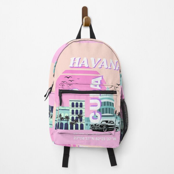 Item preview, Arte de viaje rosa de La Habana, Cuba designed and sold by Magic Love Art Print.