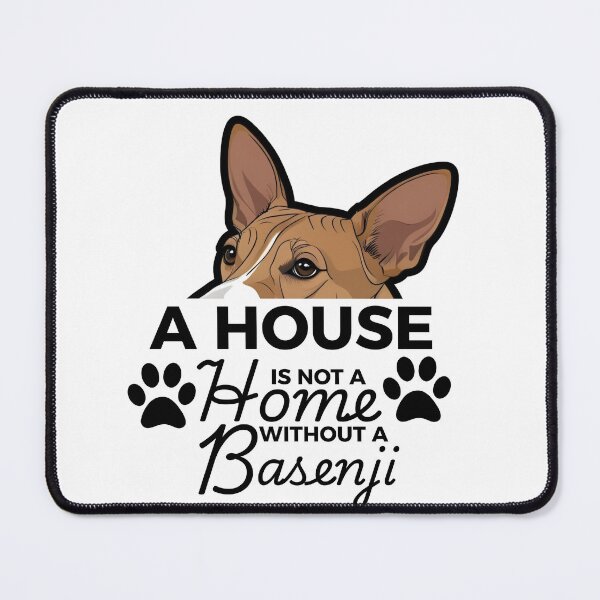 Item preview, Basenji Ears – A House Is Not a Home Without a Basenji designed and sold by GoodyPaws.