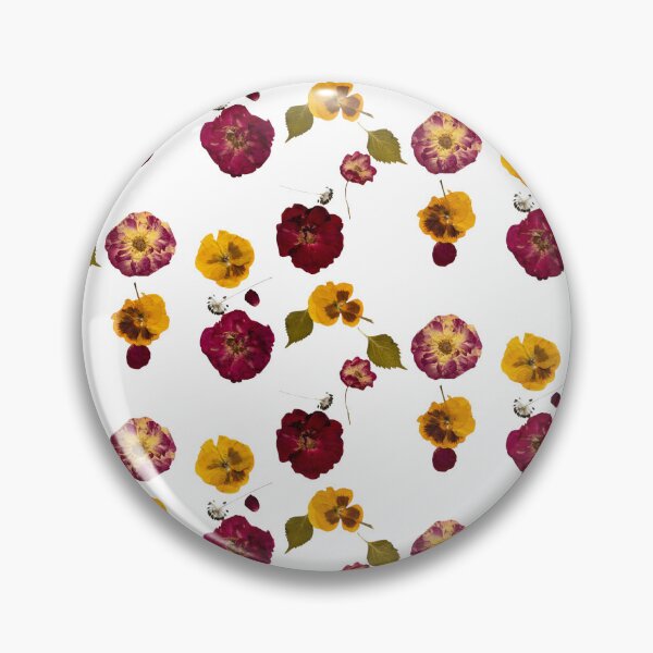 Item preview, Pressed Red Roses & Yellow Pansies - Nature’s Elegance designed and sold by Petals_of_radiance.