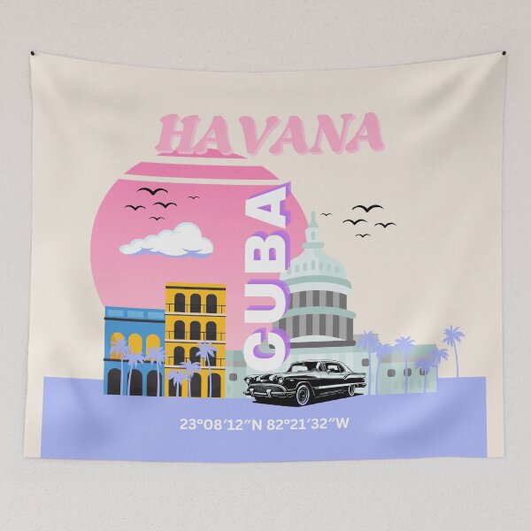 Item preview, Arte de viaje a La Habana, Cuba designed and sold by Magic Love Art Print.