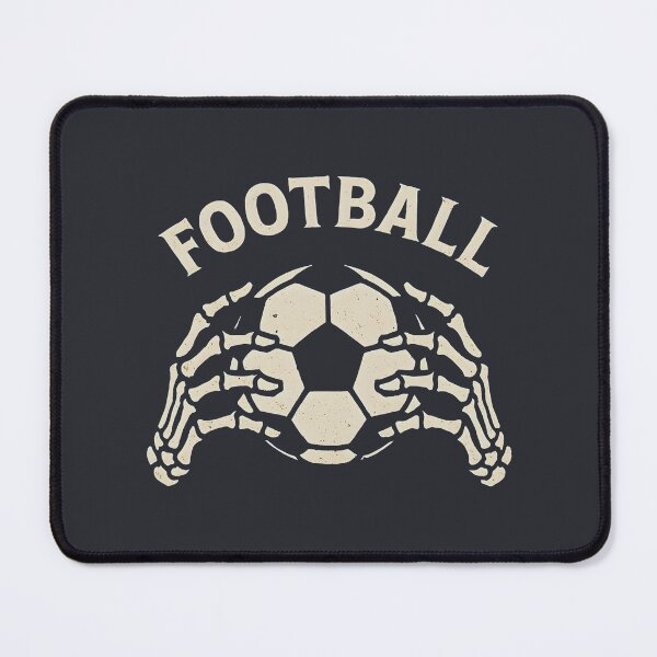 Item preview, Football Skull Hands Holding Ball designed and sold by CreepyCornerArt.