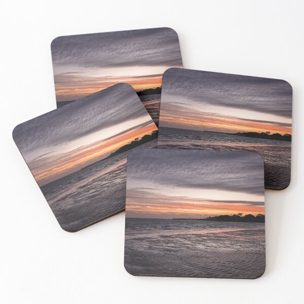 Item preview, Last Light Beach | Moody Ocean Wall Art | Dusk Seascape Photography | Minimal Sunset Printable designed and sold by AdventureUnlockedCo.