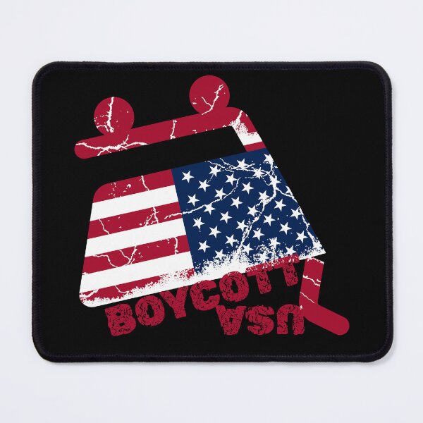 Item preview, Boycott USA, Shopping Cart designed and sold by Deranged Orange.