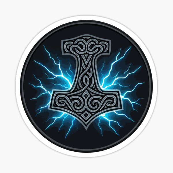 Item preview, Mjolnir Thor Hammer Norse designed and sold by TomFrontierArt.