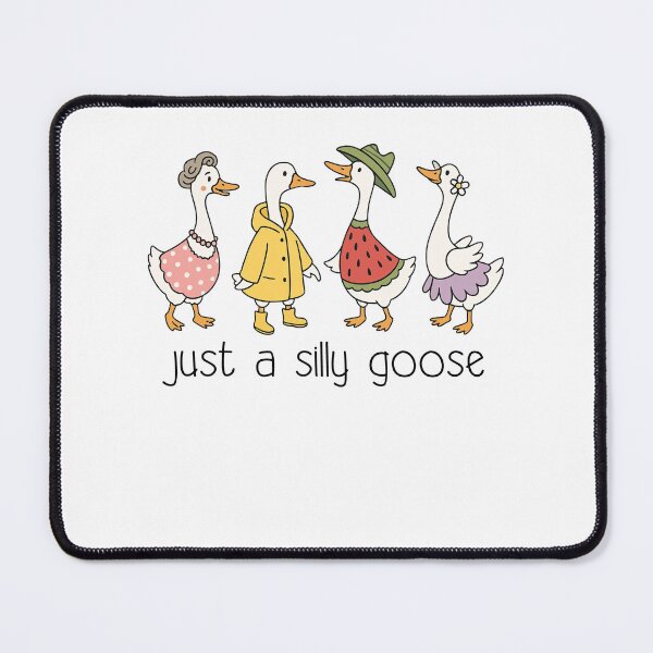 Item preview, Just A Silly Goose Funny Cute Farm Animal Whimsical Shower designed and sold by XuanhieuBp.