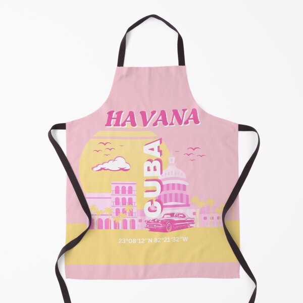 Item preview, Arte preppy rosa de La Habana, Cuba designed and sold by Magic Love Art Print.