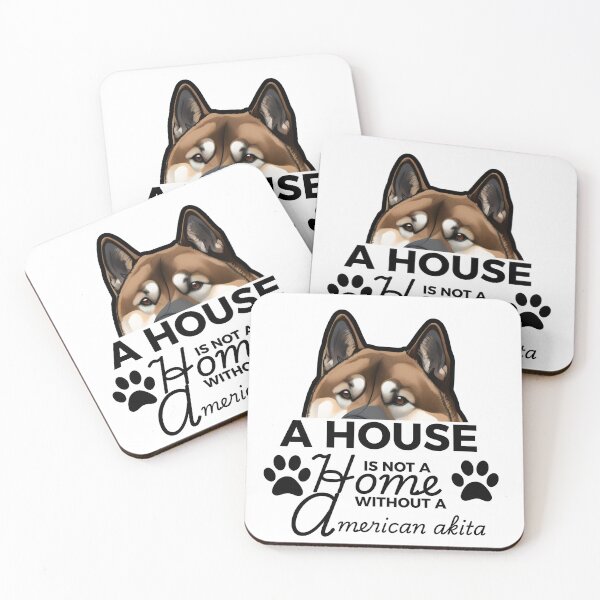 Item preview, American Akita Ears – A House Is Not a Home Without an American Akita designed and sold by GoodyPaws.